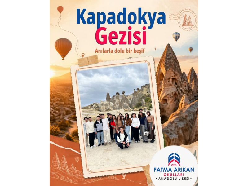 Fatma Arıkan Okulları Nevşehir’de!